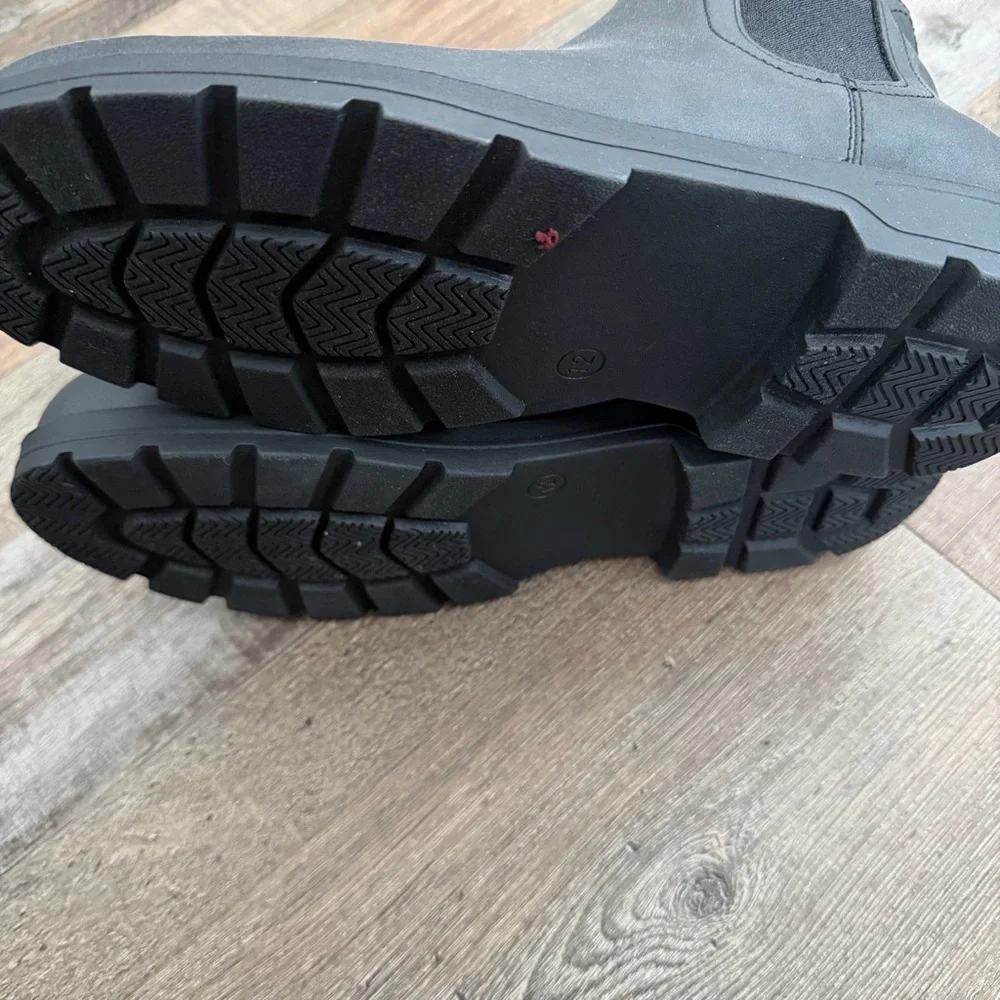 Men's Huxley Chelsea Boots - Goodfellow & Co™ Black 12 - Picture 8 of 8